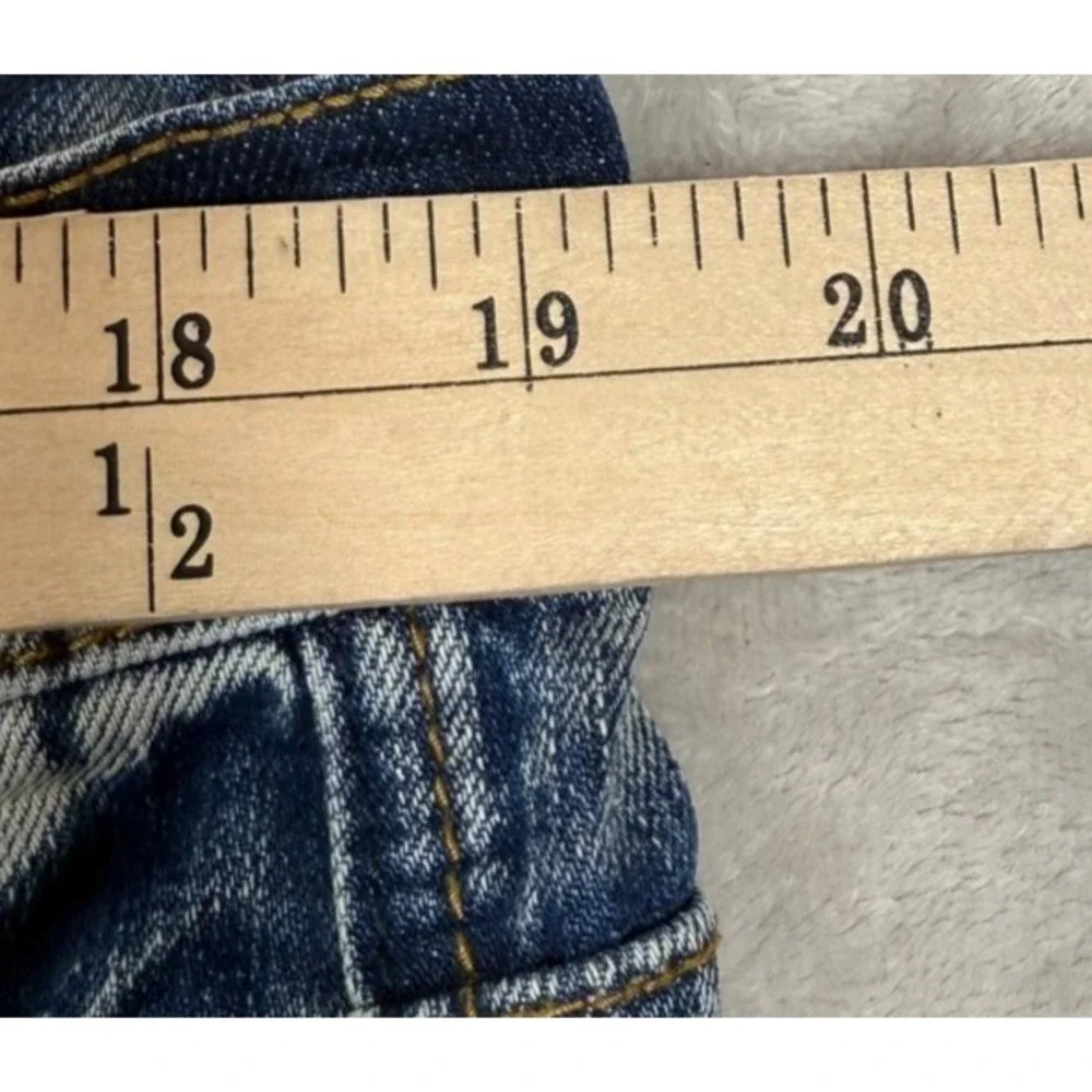 Preme Men's Distressed Denim Jeans Cargo Pockets Size 38 Streetwear